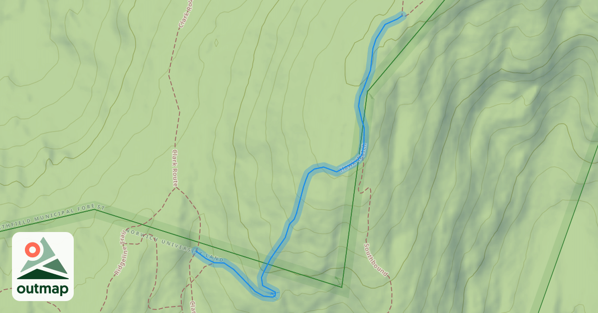 Map of Hawk Watch