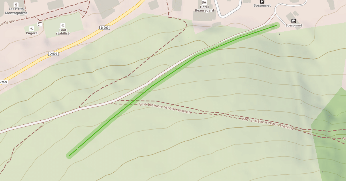 Map preview of Le Bossonnet