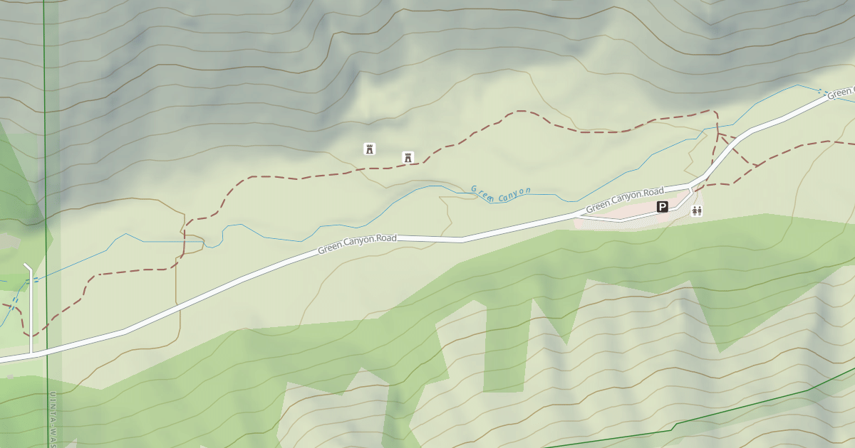 Map preview of GREEN CANYON