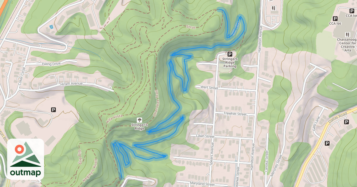 Map of Hill City