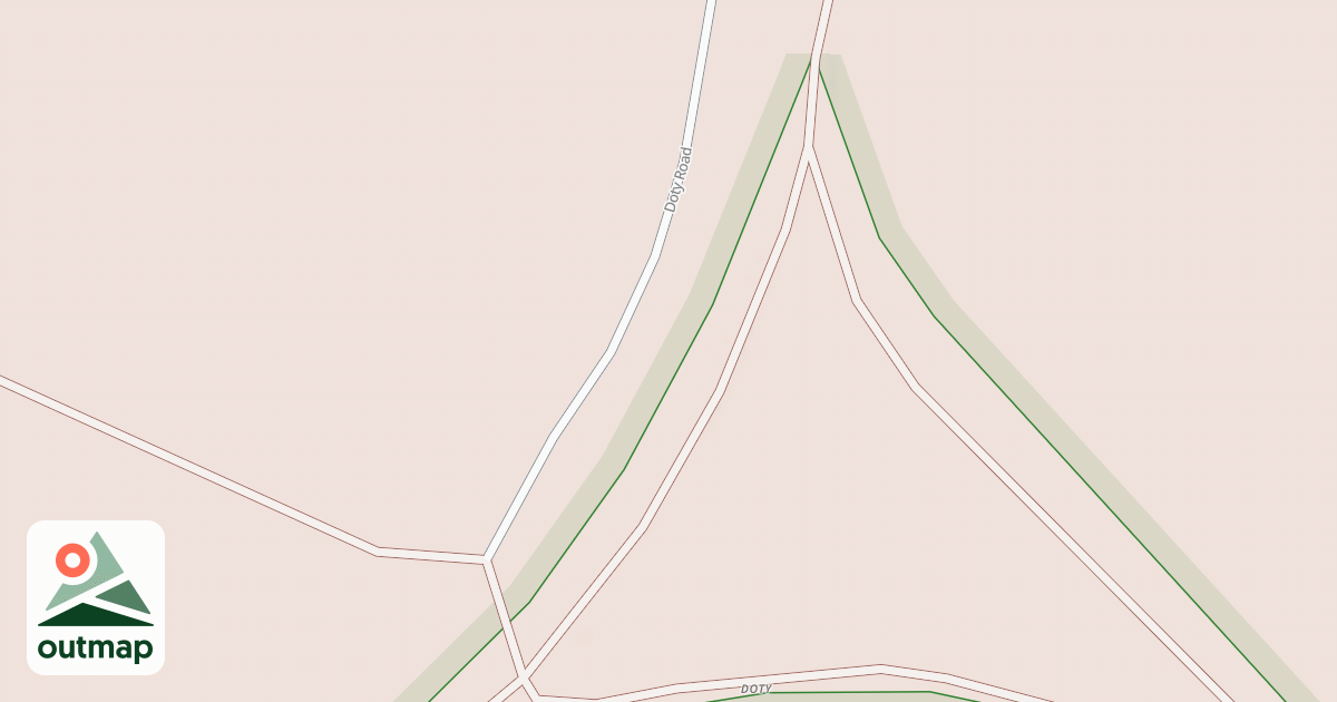 Map of HAYWIRE GRADE SPUR EA