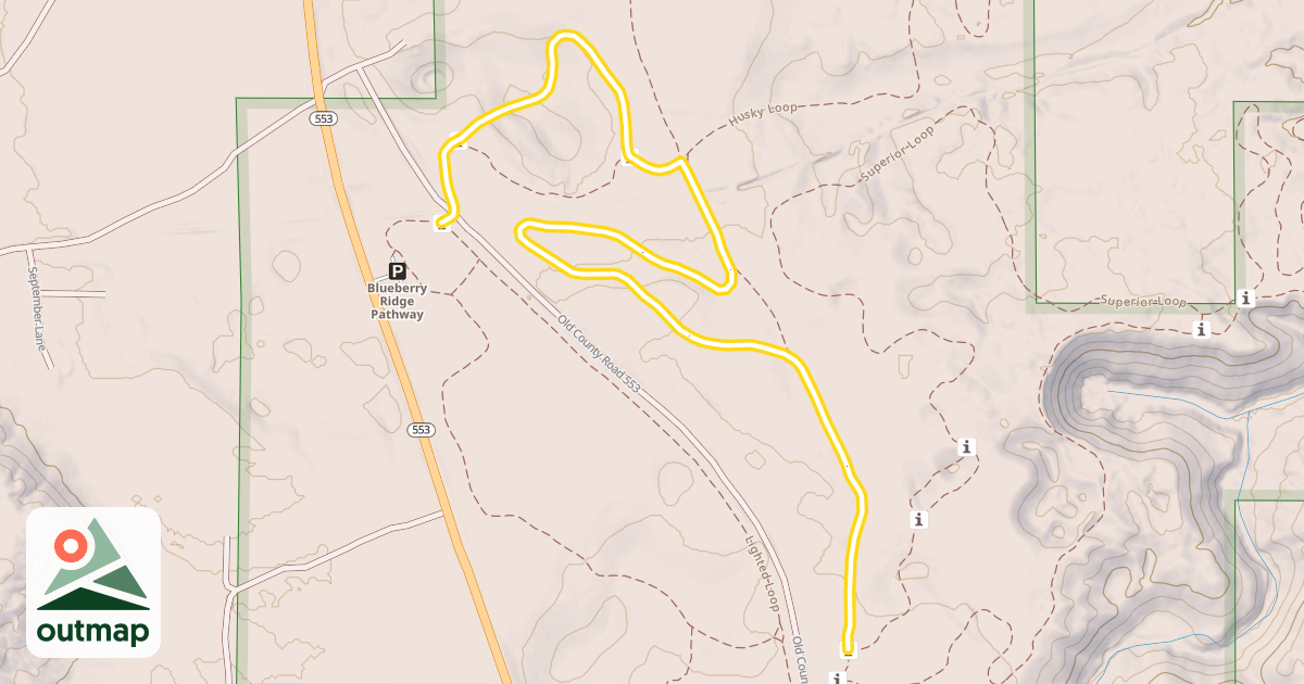 Map of Wolverine Loop