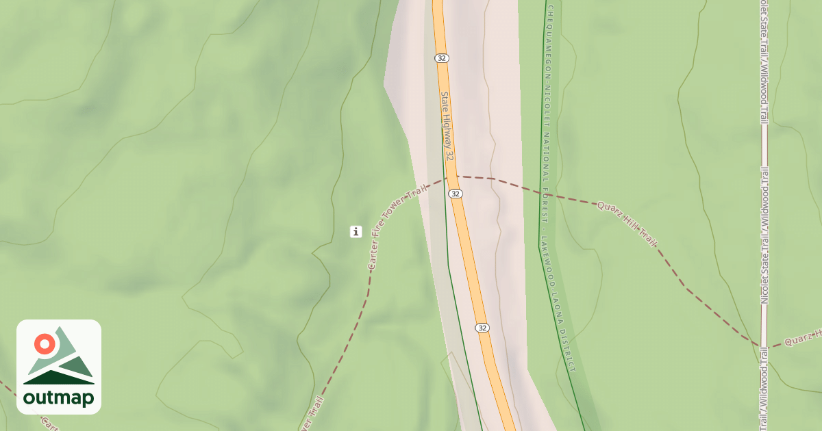 Map of FR 2124