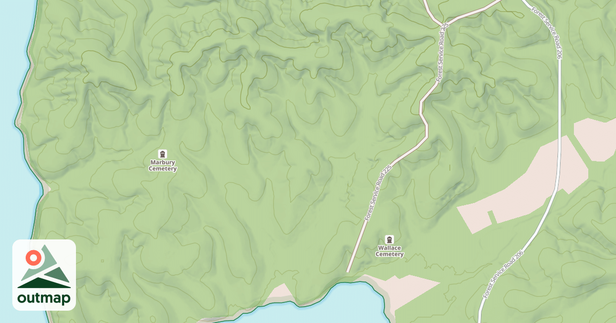 Map of BRYD HUGHES ROAD