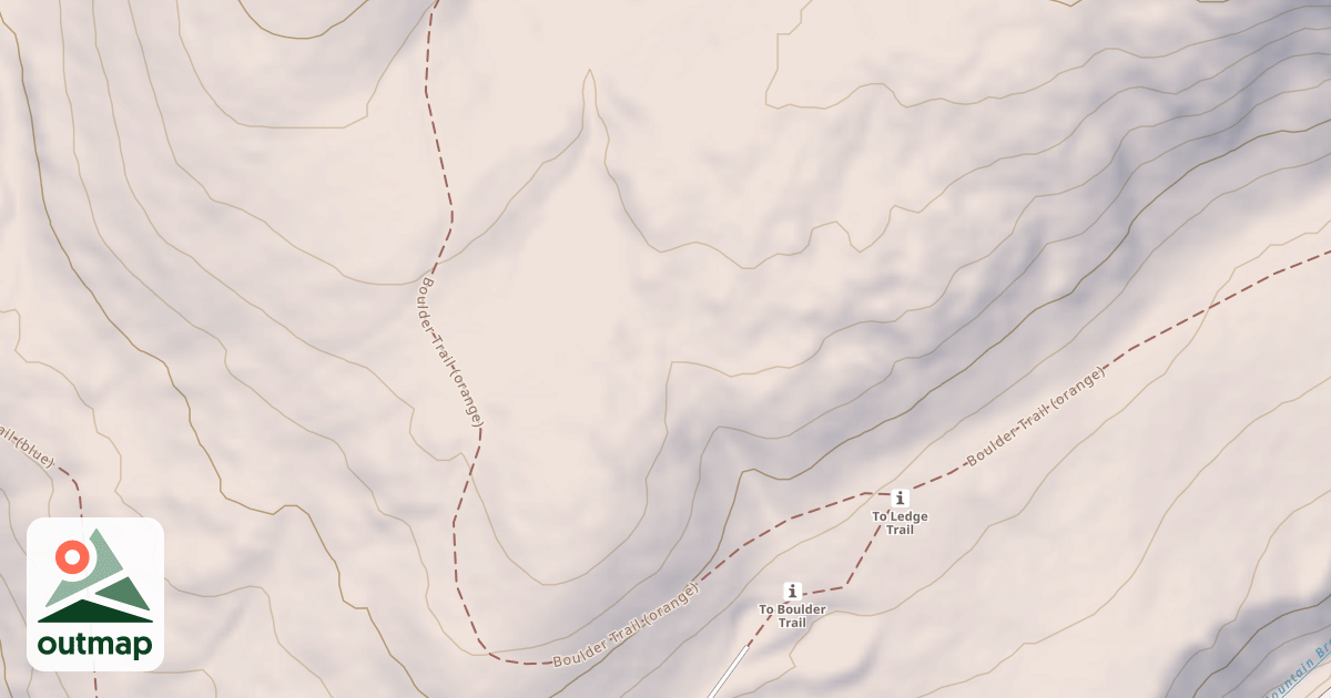 Map of Boulder Trail