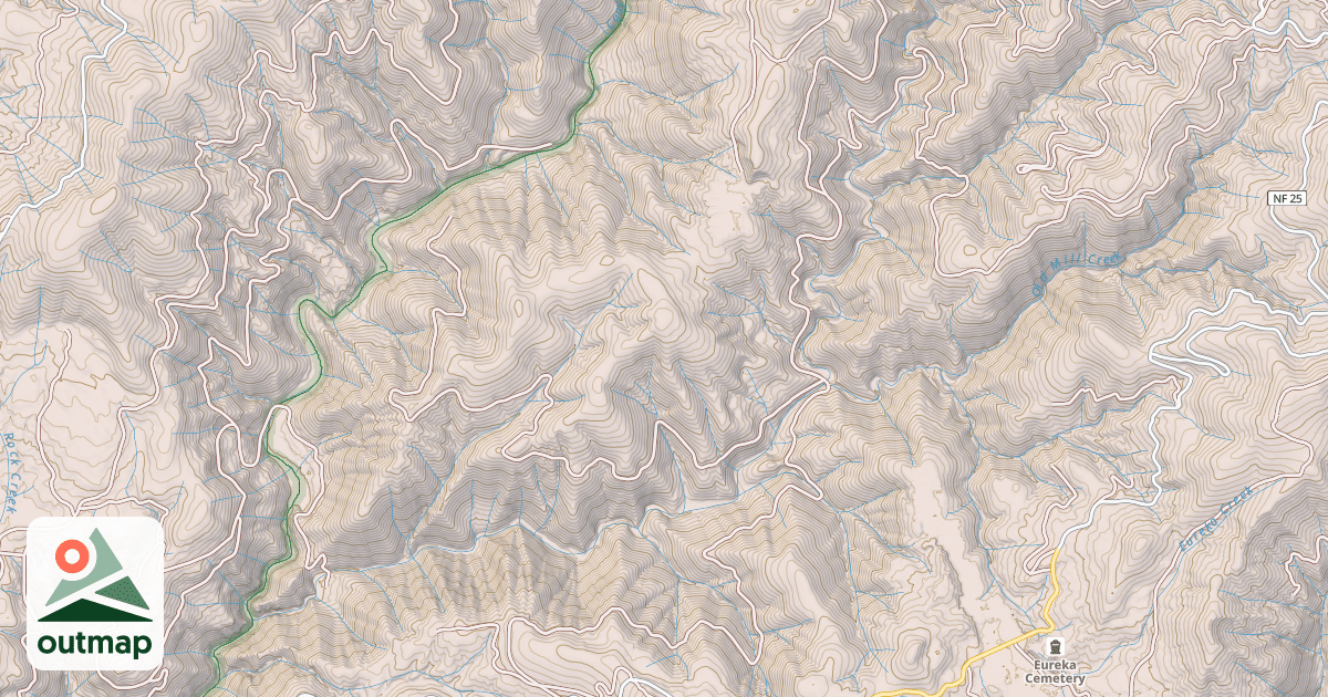 Map of CAL IDA SCALES