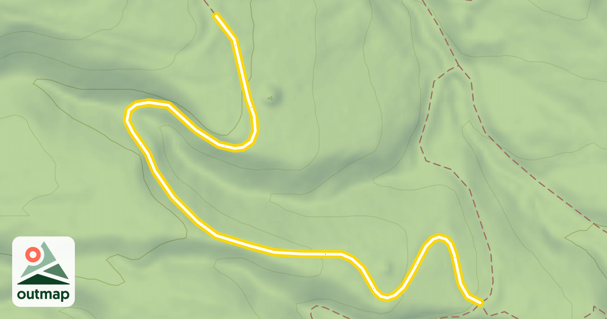 Map of Bob Cedar Trail