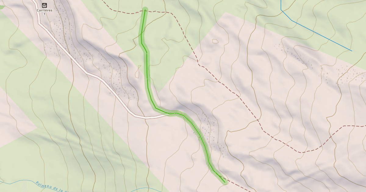 Map preview of La gentiane