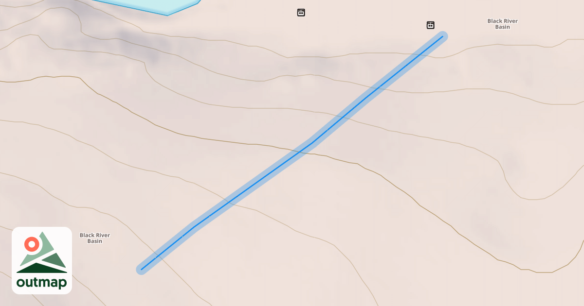 Map of Blue Ox