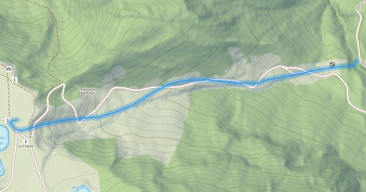 Map preview of La Frasse