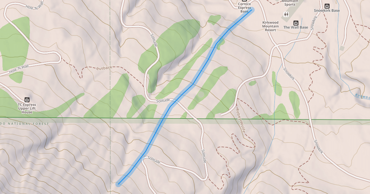 Map preview of Lower Zachary