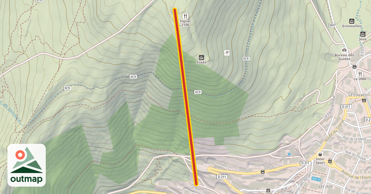 Map of Grande Sure