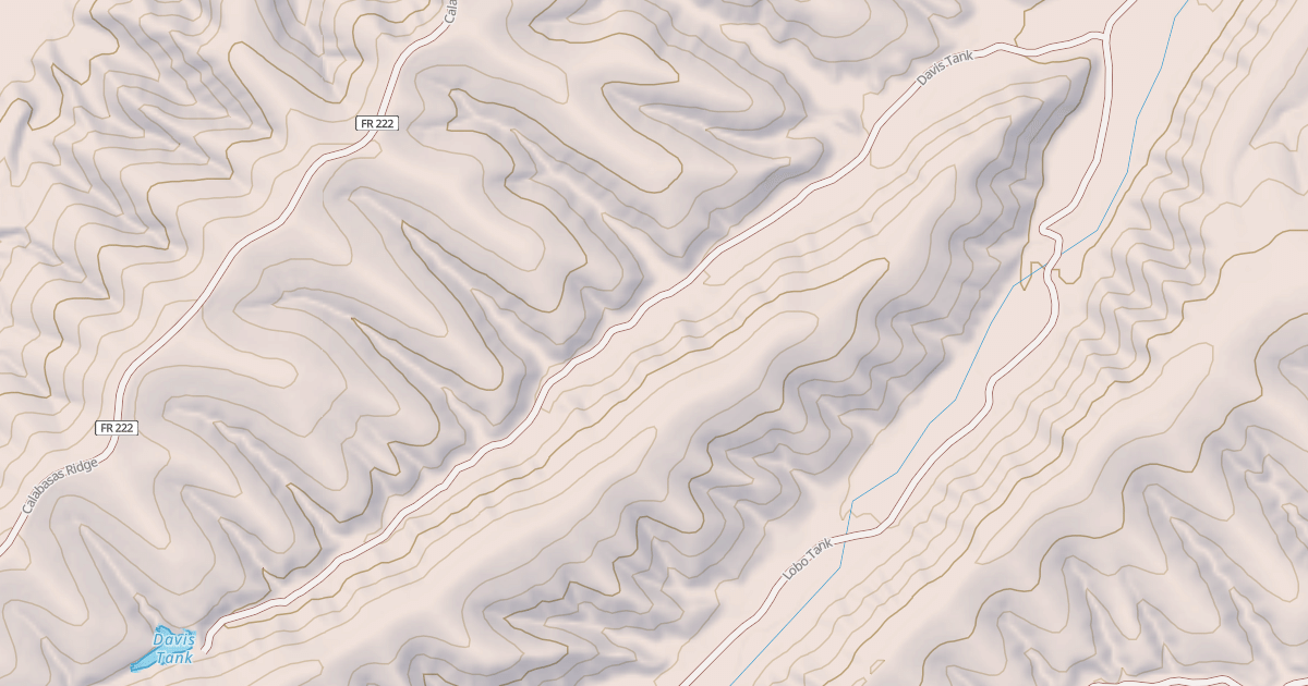 Map preview of DAVIS TANK