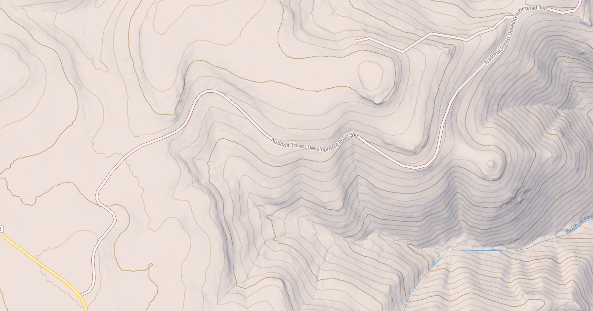 Map preview of USFS Motor Vehicle Use Map Roads {8CB74BDA-4533-475D-956D-53DD99FB60BC}