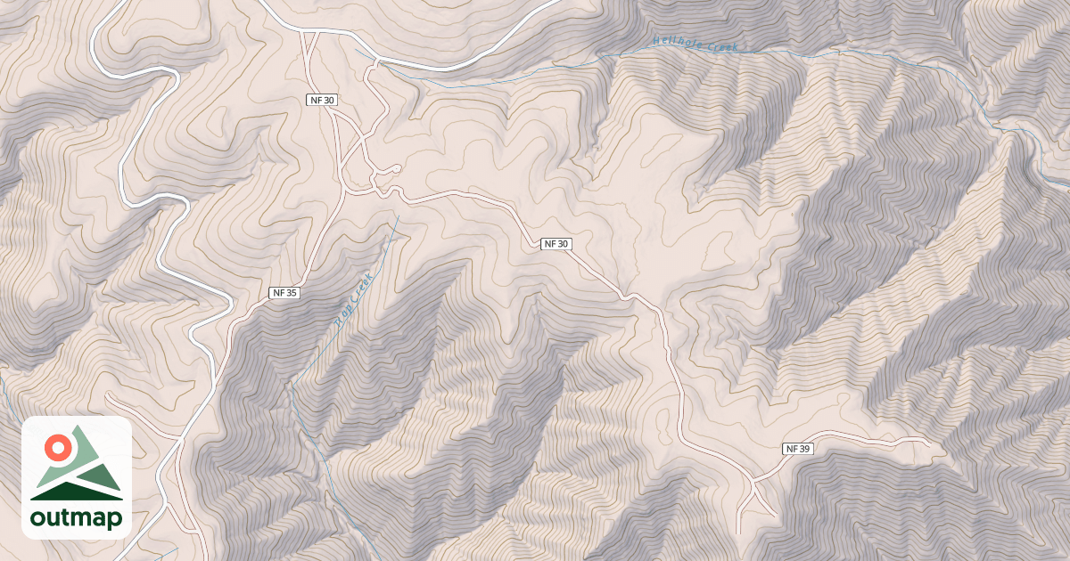 Map of USFS Motor Vehicle Use Map Roads {8D5A96A8-7B25-41F6-9EF5-1FAEC5F77C37}