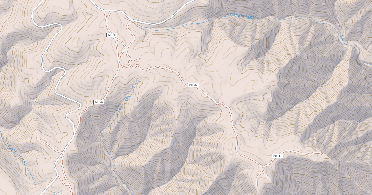Map preview of USFS Motor Vehicle Use Map Roads {8D5A96A8-7B25-41F6-9EF5-1FAEC5F77C37}