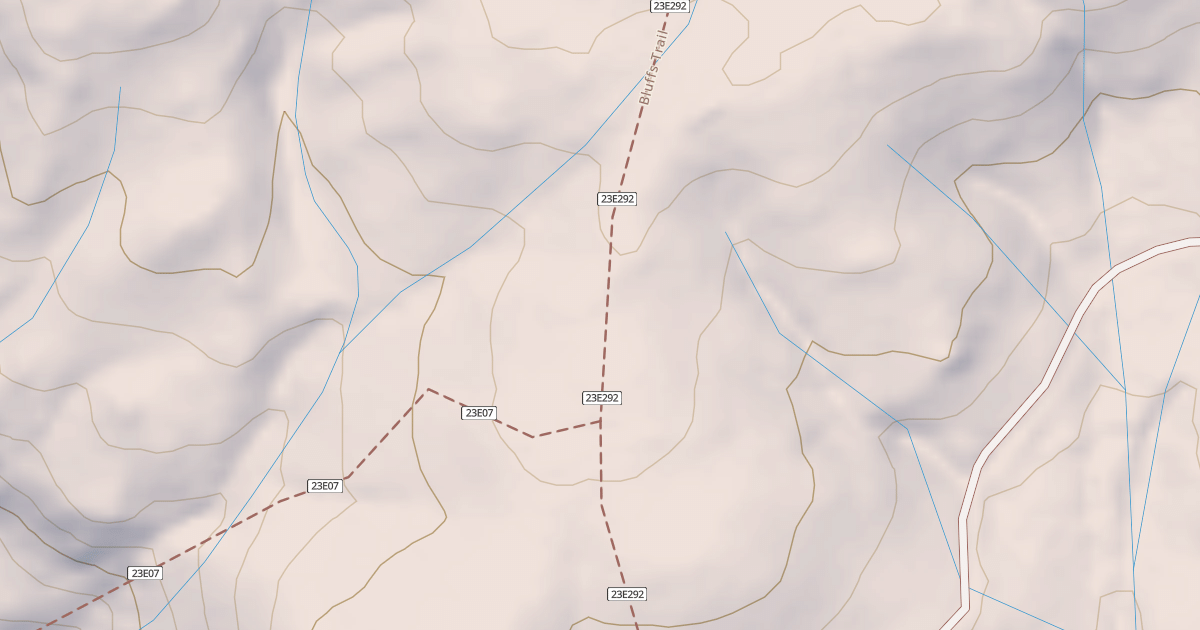 Map preview of Bluffs