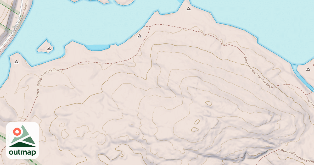 Map of Otter Hollow  Trail