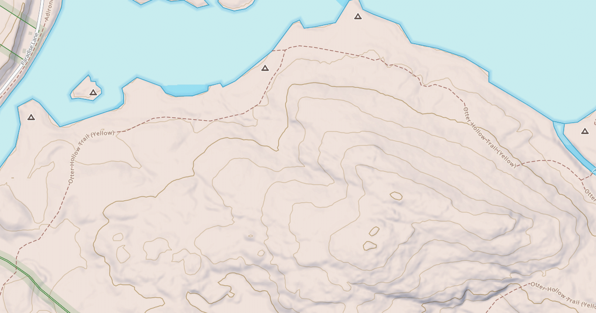 Map preview of Otter Hollow  Trail