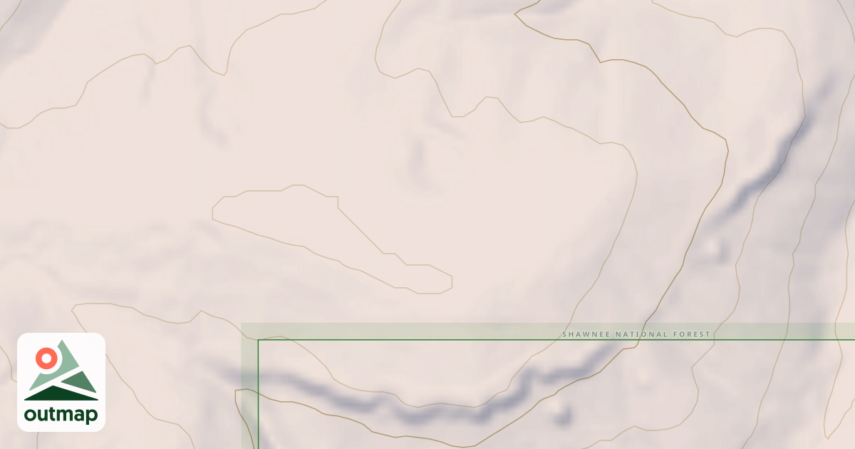 Map of JOHNSON HOLLOW SPUR
