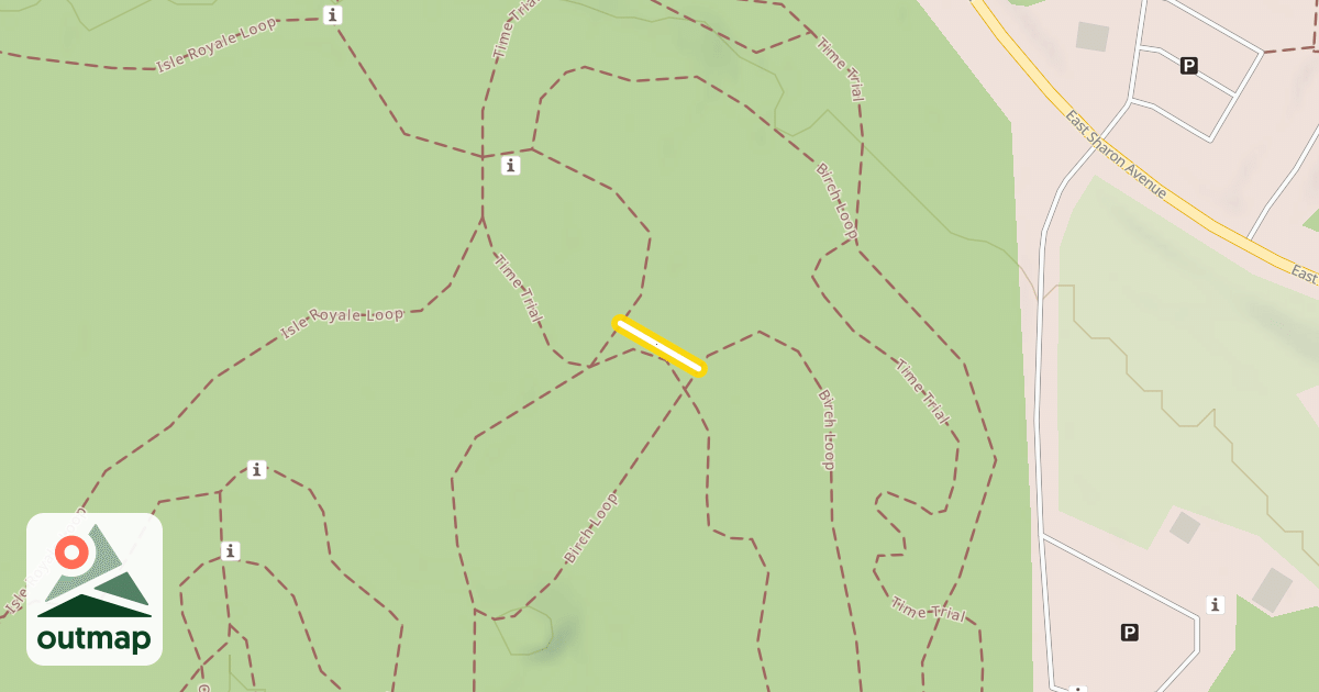 Map of Test Hill Bypass