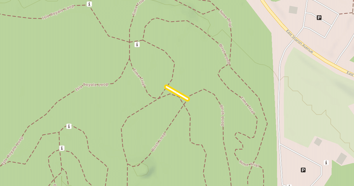 Map preview of Test Hill Bypass