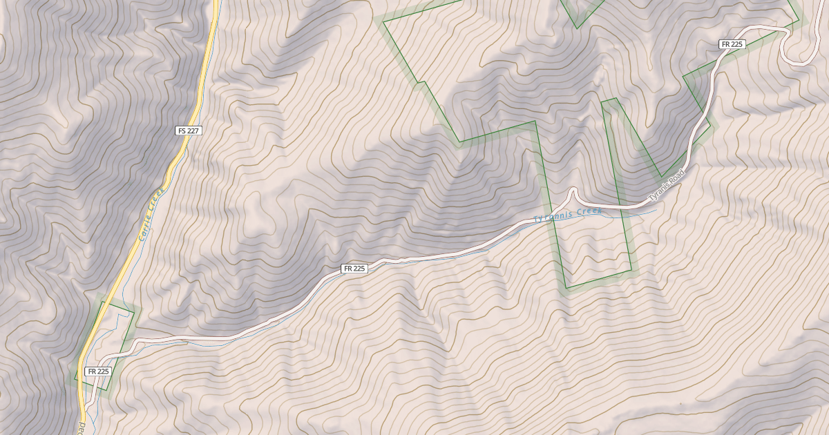 Map preview of TYRANIS ROAD