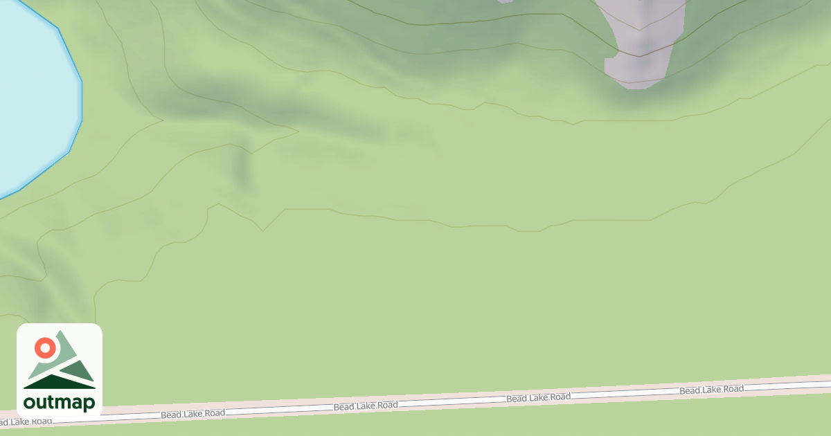 Map of NO NAME LAKE