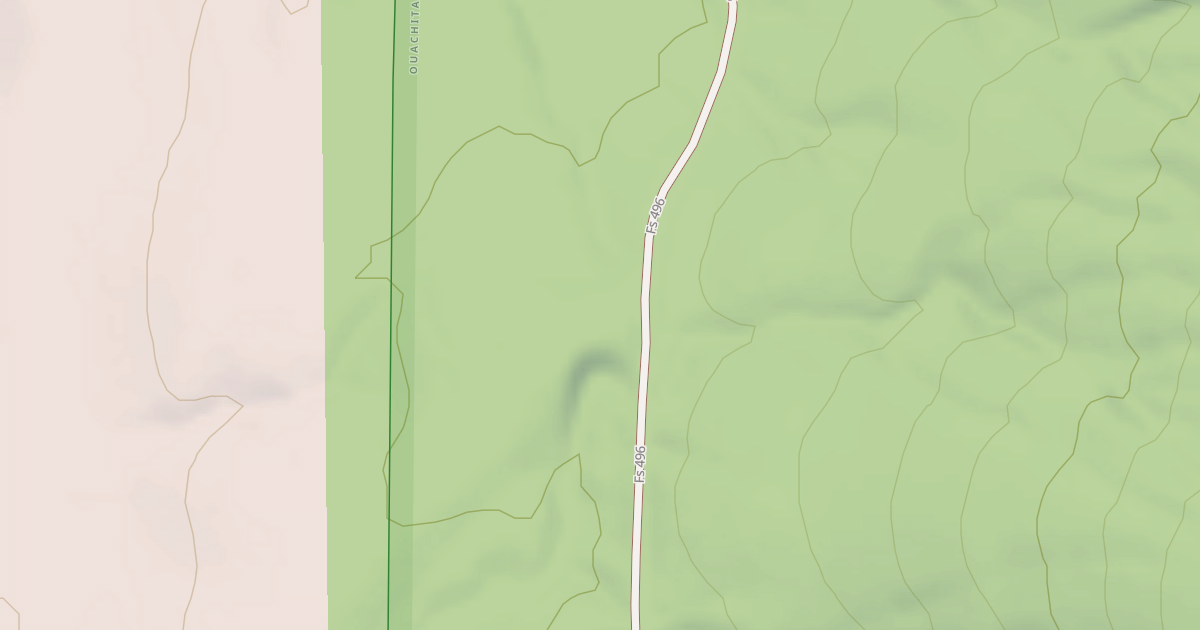 Map preview of USFS National Forest System Roads {EF2691EC-02F4-4DB9-B7D8-C9499BF17718}