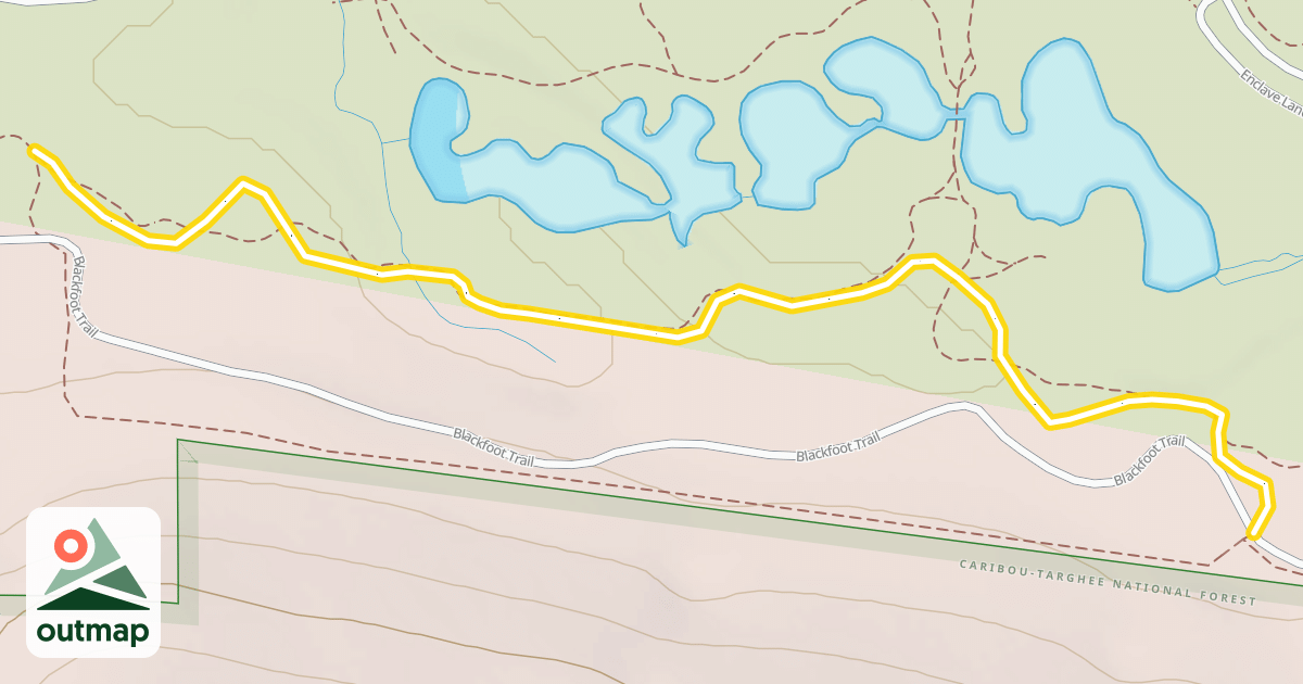 Map of Teton Springs