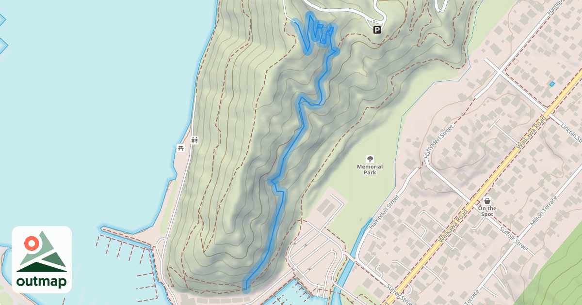 Map of Marina-Reservoir Track