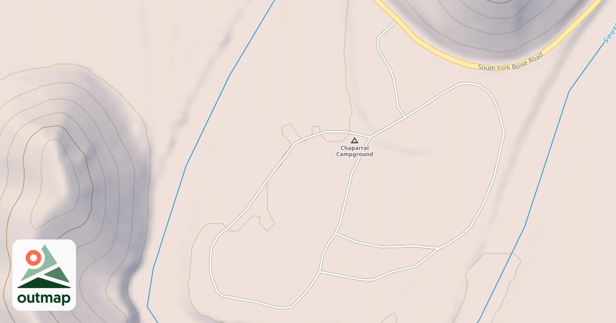 Map of CHAPARRAL C G