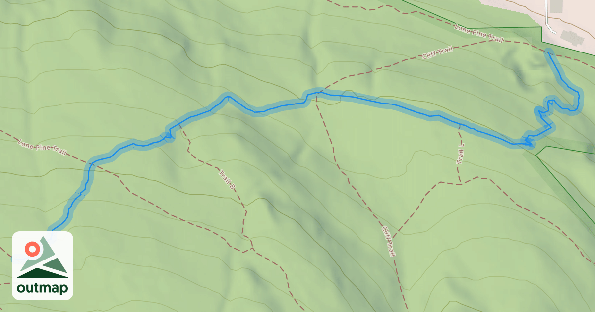 Map of Trail A