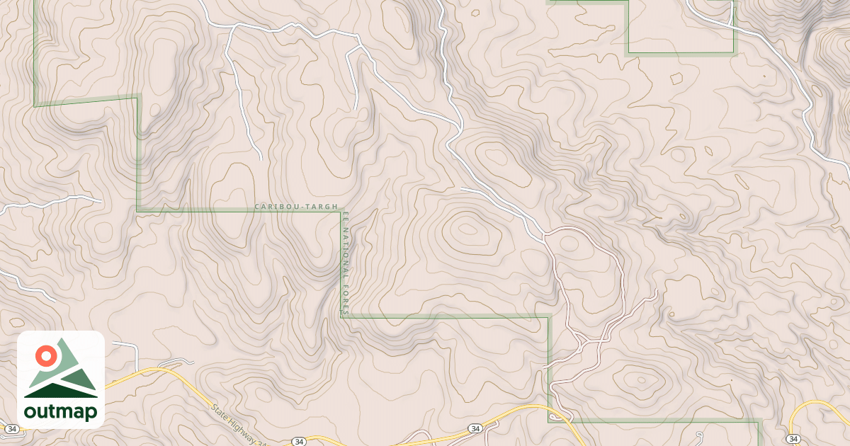 Map of EDS CANYON