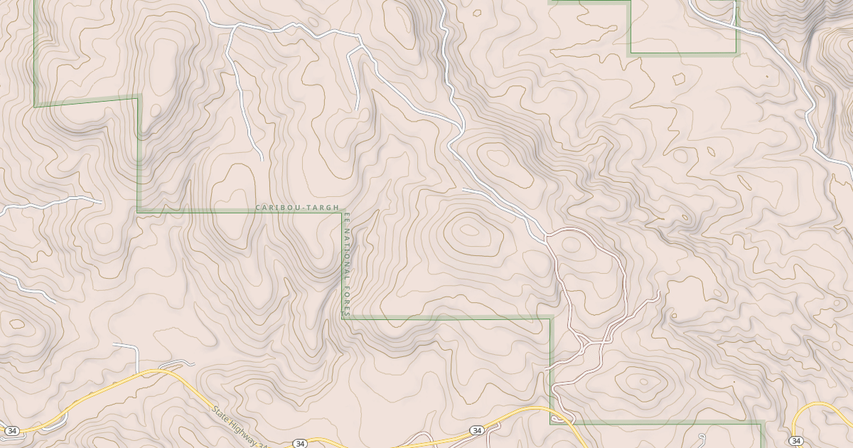 Map preview of EDS CANYON
