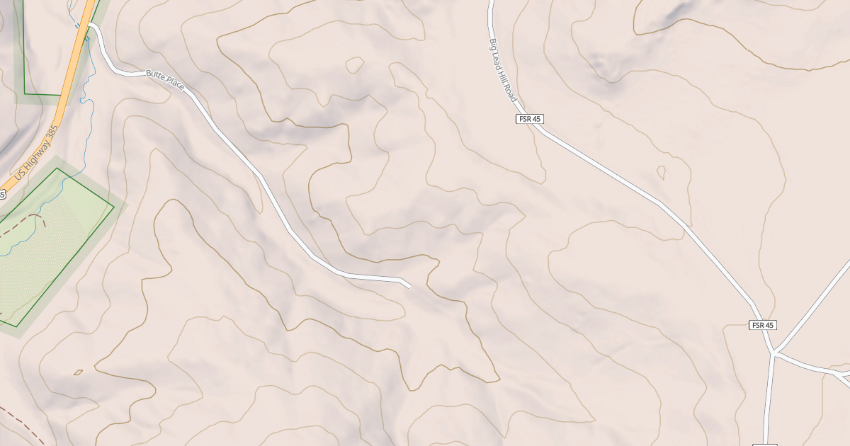 Map preview of BUTTE