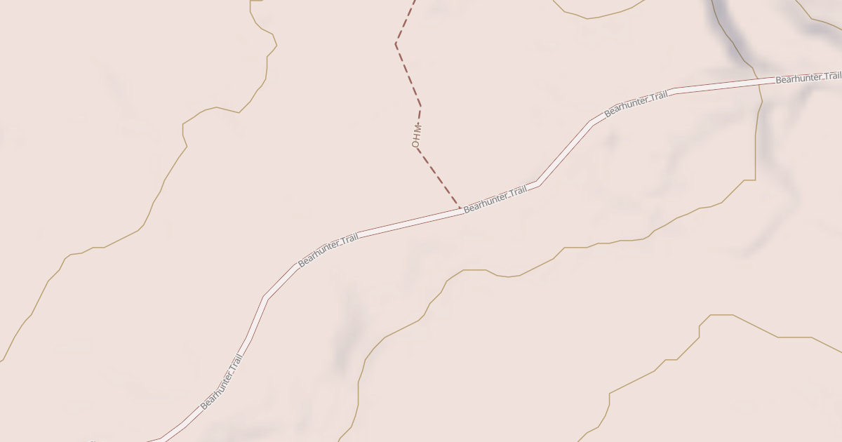 Map preview of Washington/Ramsey Trail