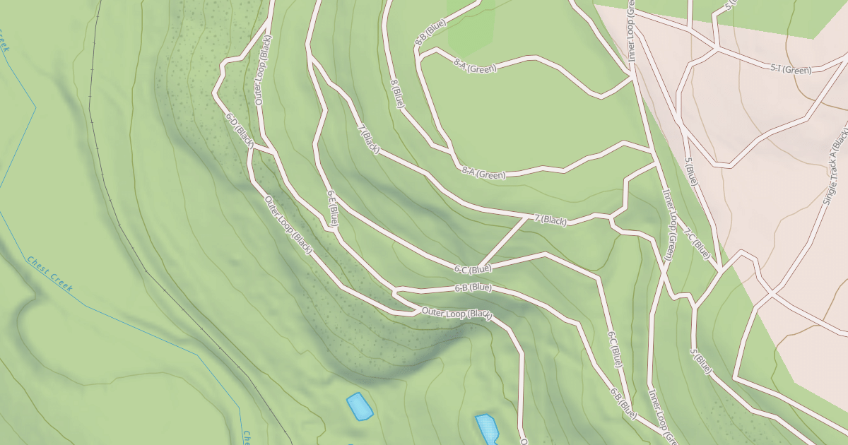 Map preview of Rock Run ATV Trails