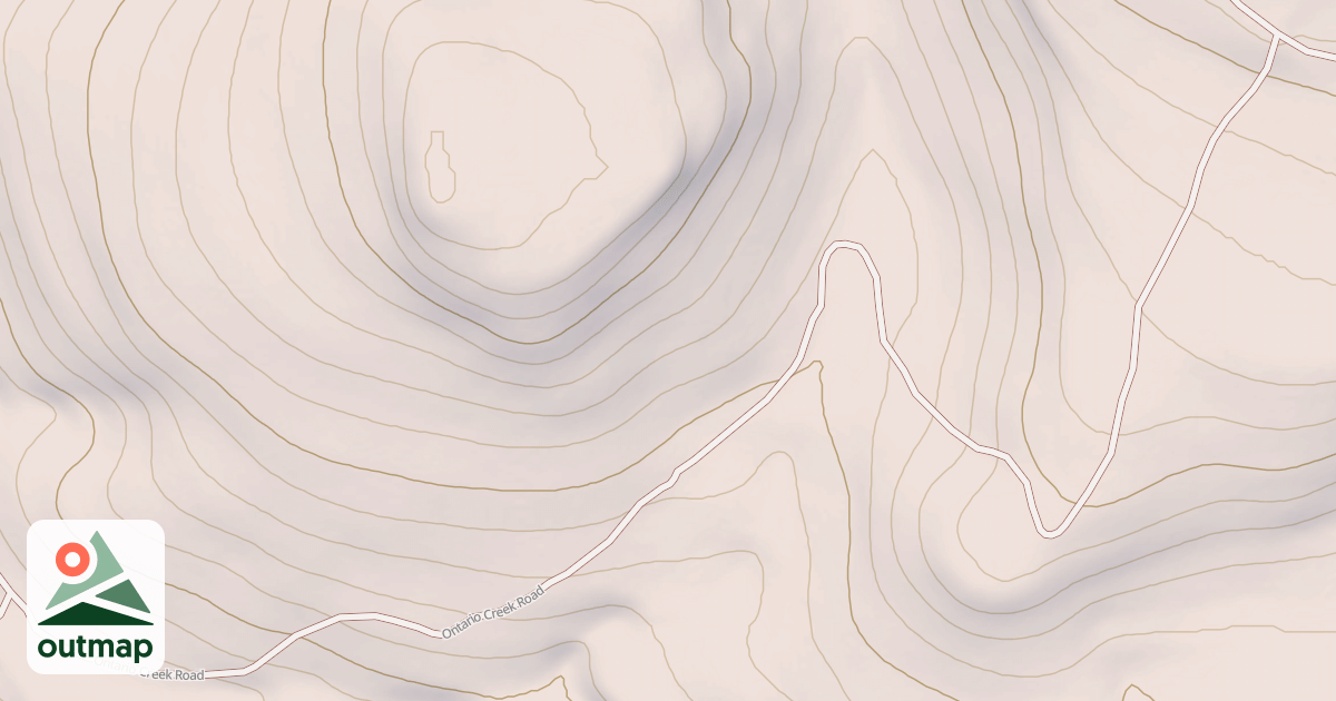 Map of HARD LUCK MINE