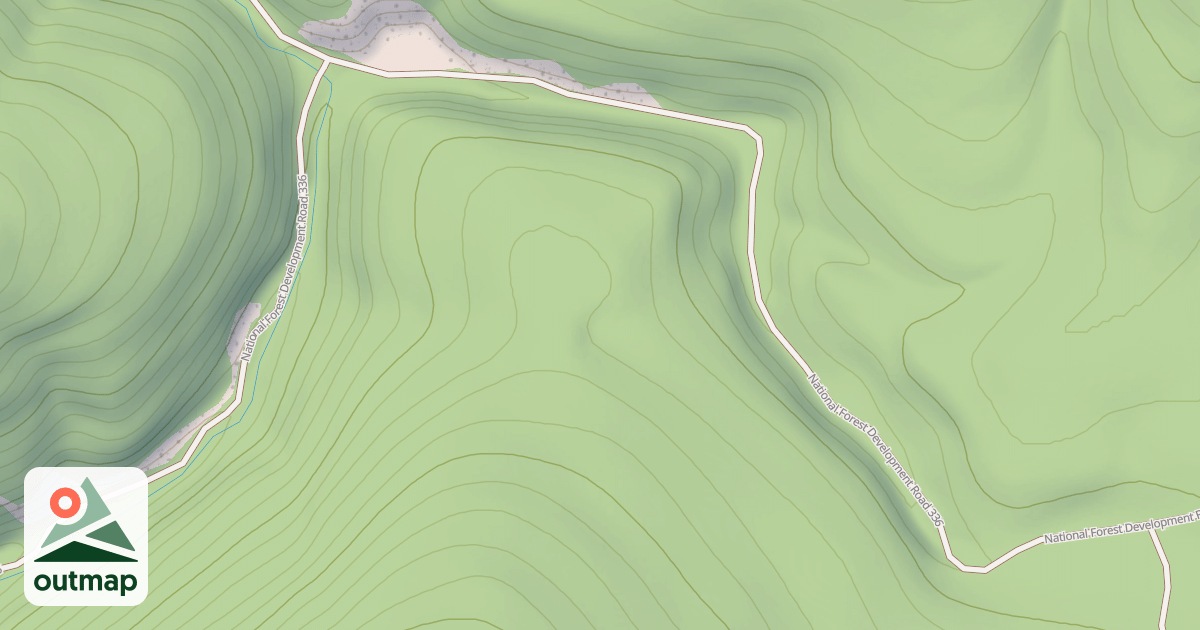 Map of East Pipe/big Creek  Snowmobl