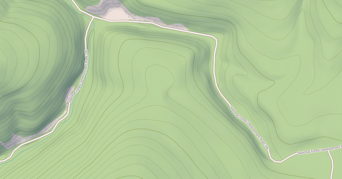 Map preview of East Pipe/big Creek  Snowmobl