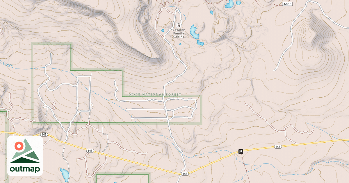 Map of LOWDER