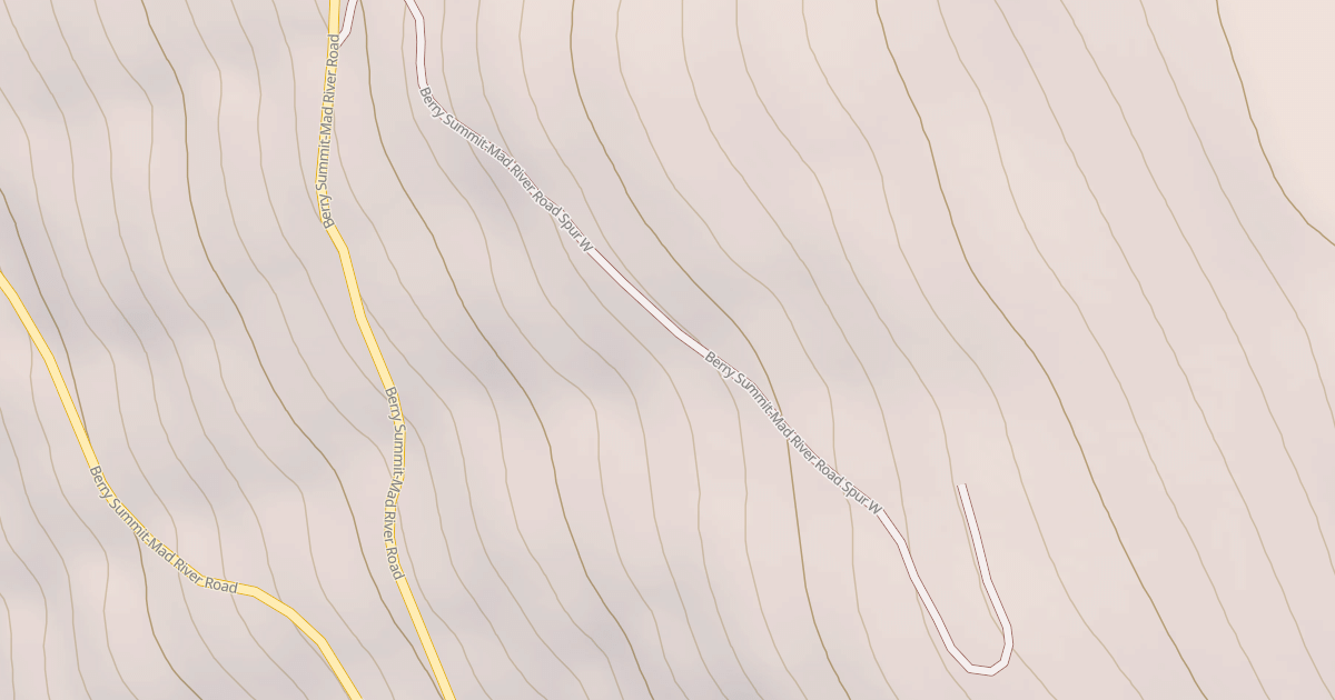 Map preview of BERRY SUMMIT-MAD RIVER