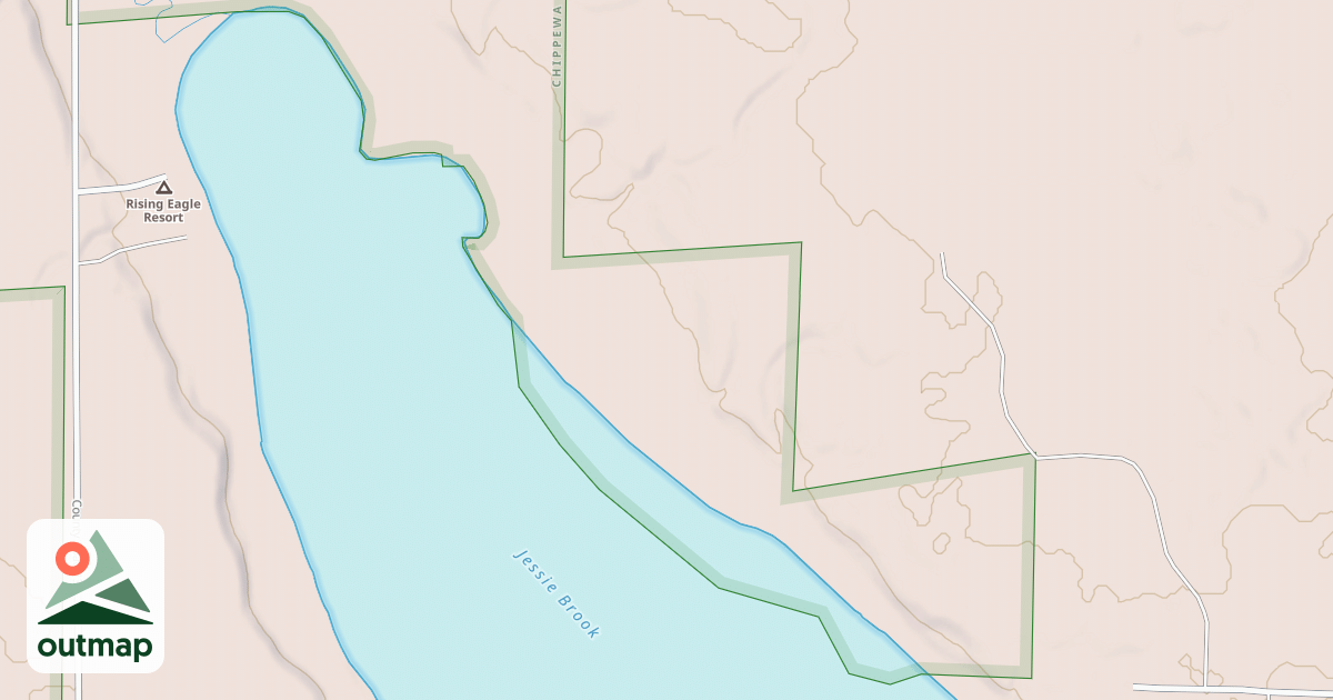 Map of FR 3206 SPUR A