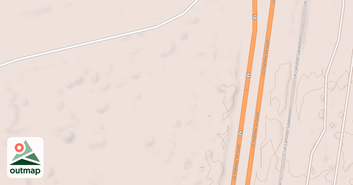 Map of Red Sands Ohv - Trail System