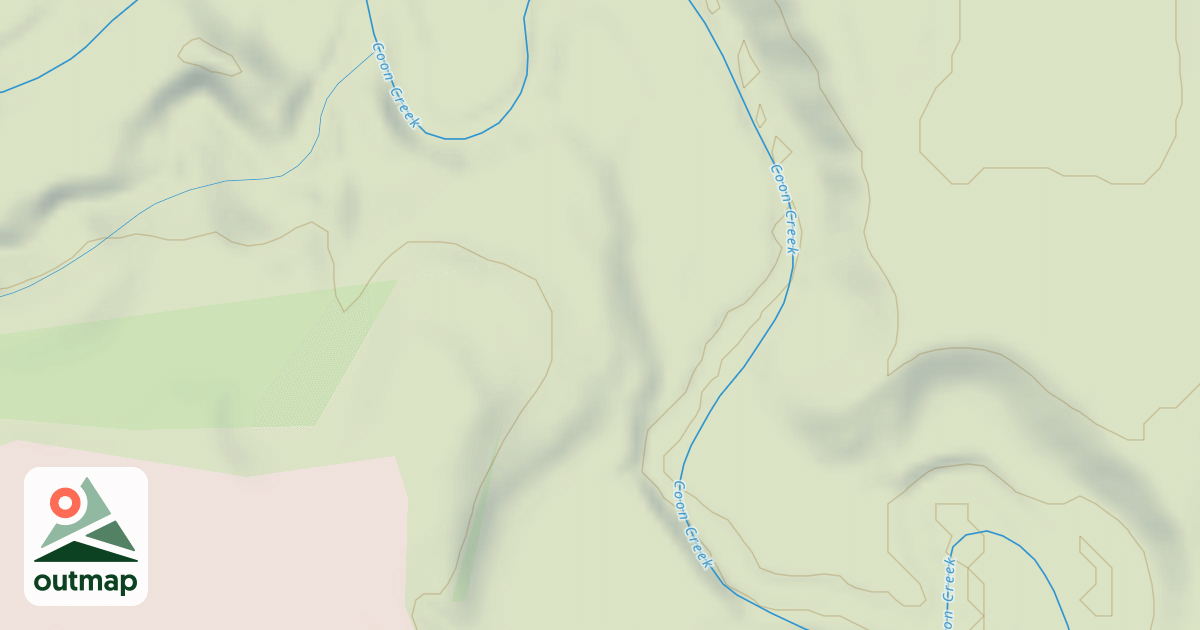 Map of Shady Oaks Native Prairie Adventure Trails