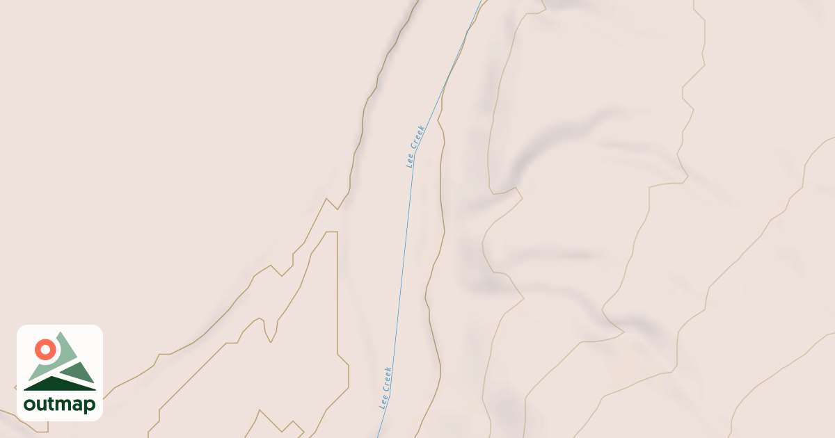 Map of EAST OUTER LOOP SHORTCUT E