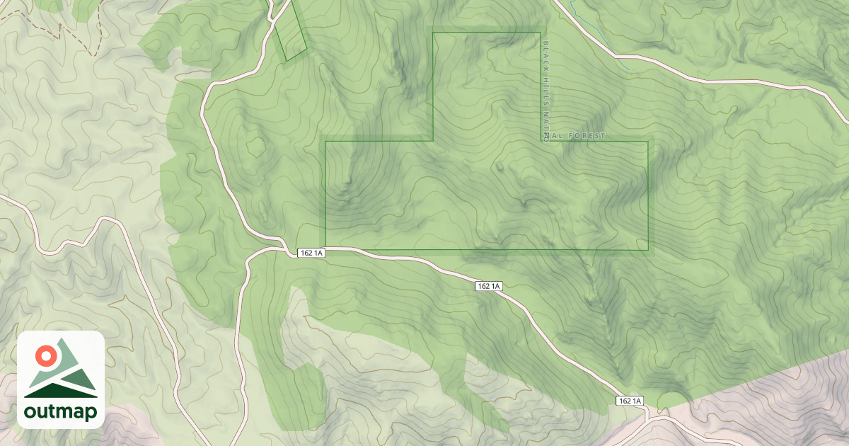 Map of BOONE DRAW