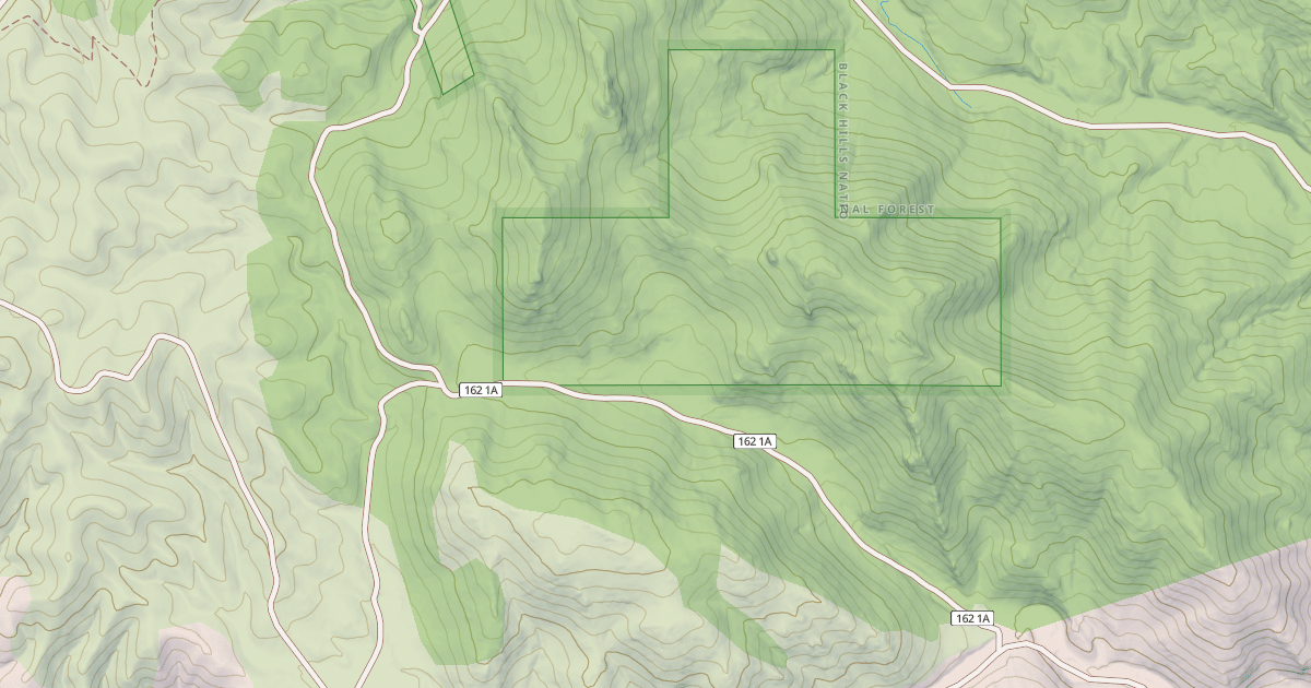 Map preview of BOONE DRAW