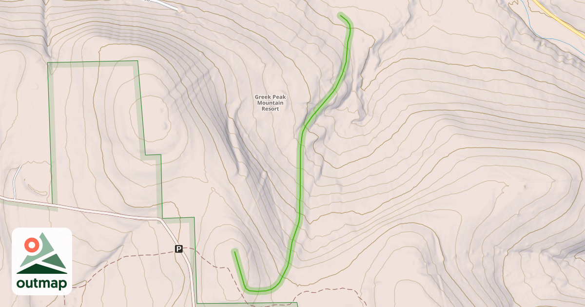 Map of Castor